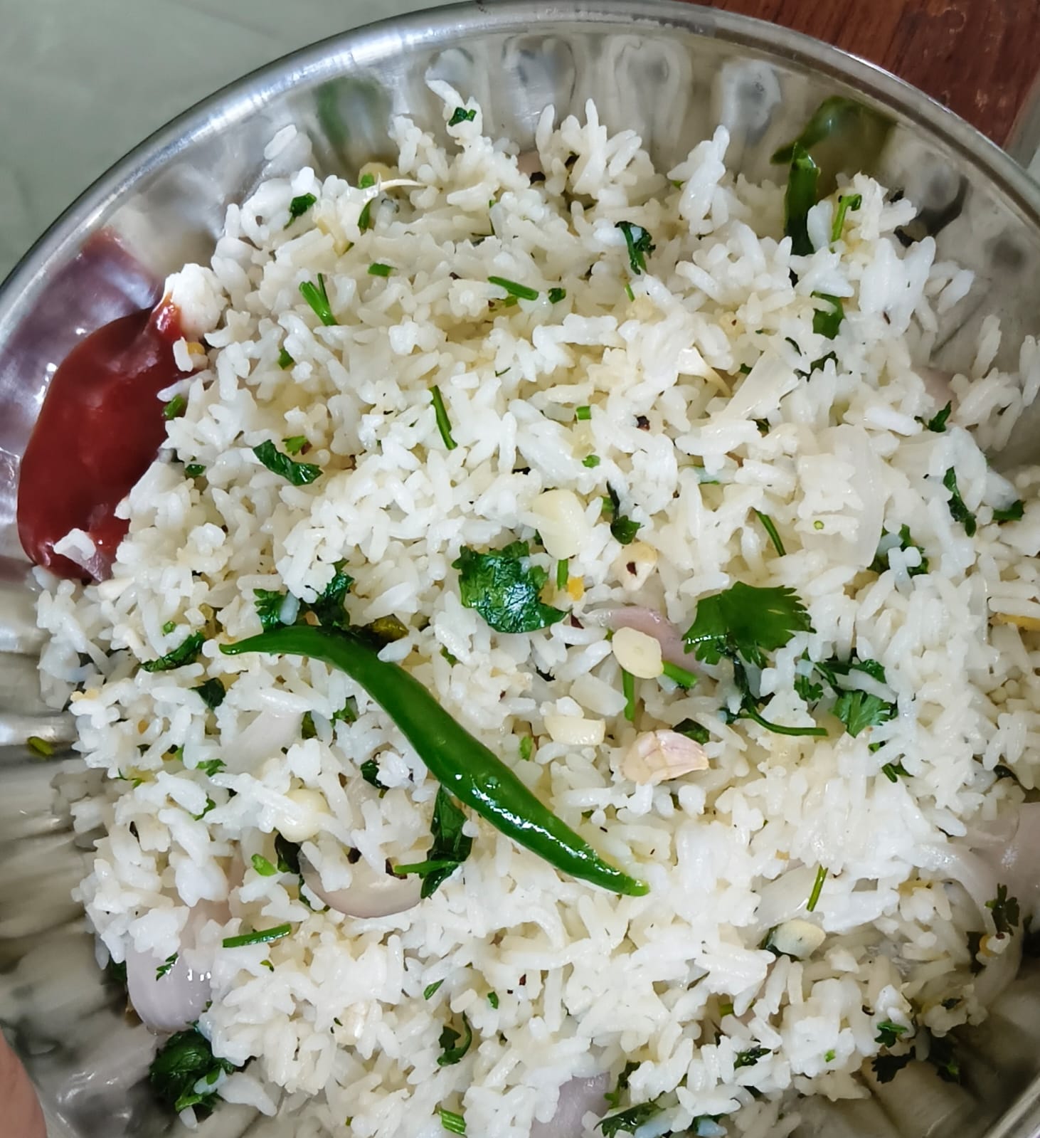 🧄 Garlic Fried Rice | ಗಾರ್ಲಿಕ್ ಫ್ರೈಡ್ ರೈಸ್